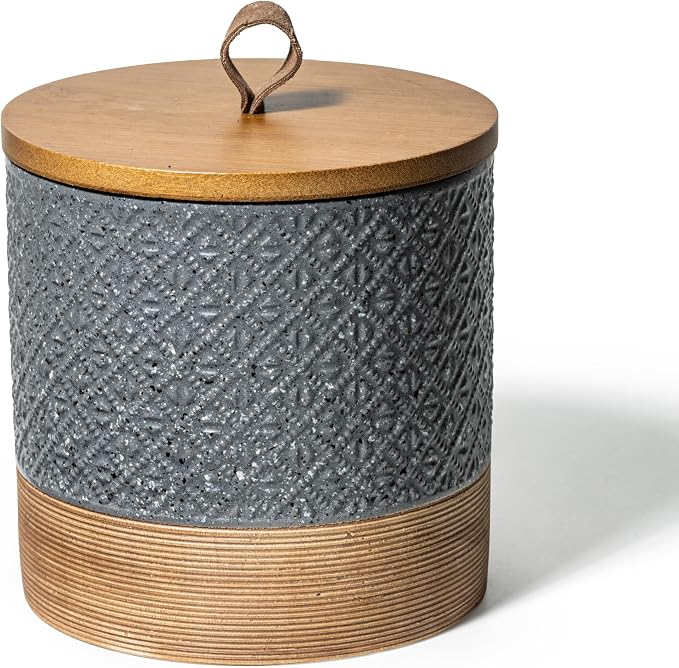 Miamolo Ceramic Jar with Lid Airtight, Coffee Canister Kitchen Food Storage Jars by Miamolo