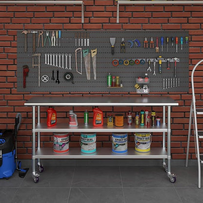 AmGood Stainless Steel Work Table - Image 8