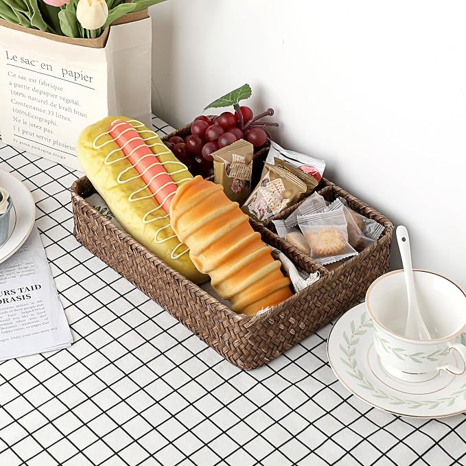 BTSKY Desk Drawer Organizer Tray, Coffee Station Organizer Tea Bag Organizer - Image 5