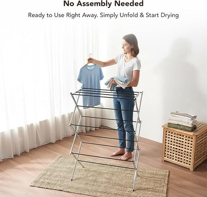 Displays By Jack Portable Collapsible Clothing Dryer Rack, Foldable Drying Rack - Image 8