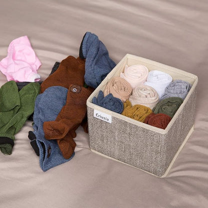 Criusia Underwear Drawer Organizer, 6 Set Foldable Underwear Drawer Organizer - Image 9