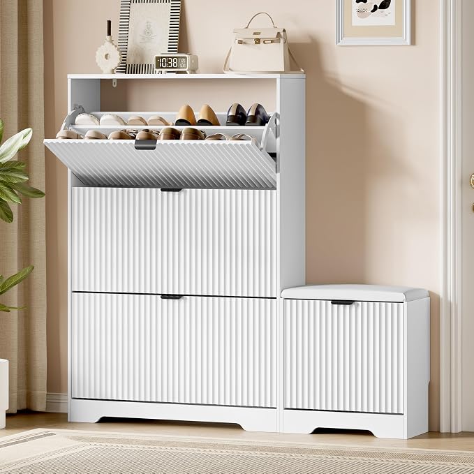 Xixini Shoe Storage Cabinet for Entryway by Xixini