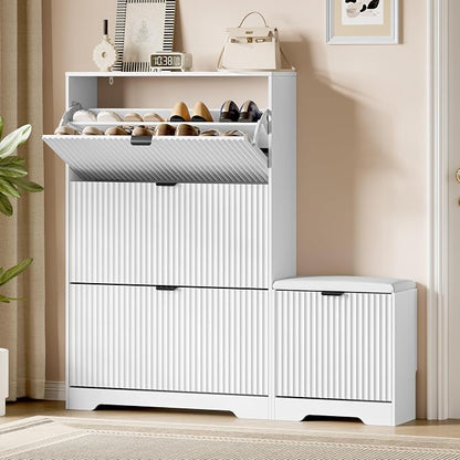 Xixini Shoe Storage Cabinet for Entryway by Xixini