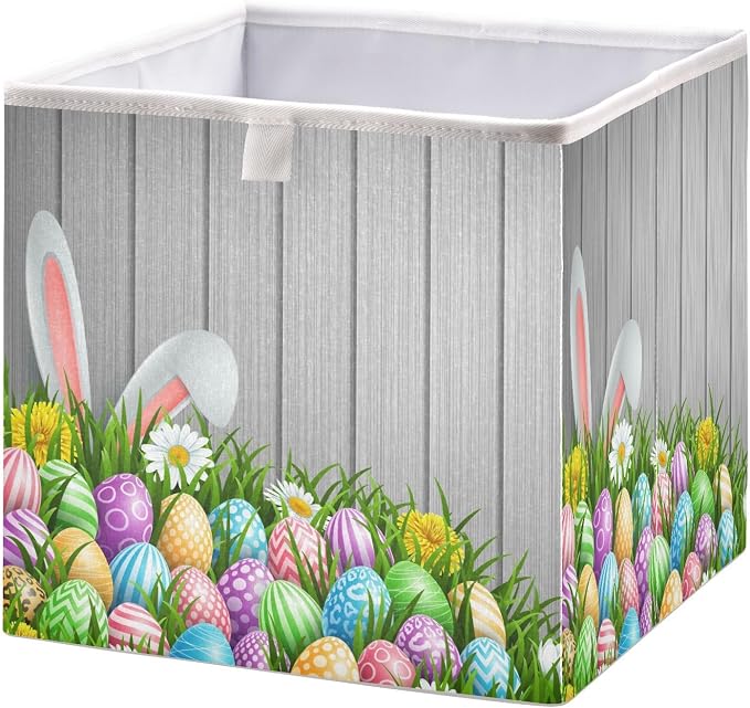 Easter Grass Eggs Closet Organizers Storage Cubes Storage Bins Shelf Baskets by Unknown