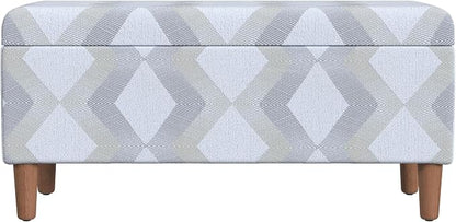 HomePop Malmo 36" Storage Bench - Image 4