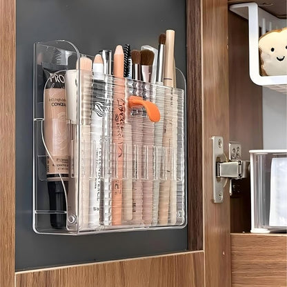 Wall-mounted Makeup Organizers, 16-Slot Eyeliner Lip Liner Organizer Holder - Image 5