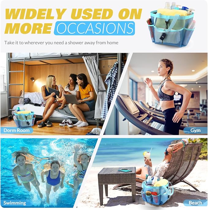 LOYEE Mesh Shower Caddy Portable - Image 7