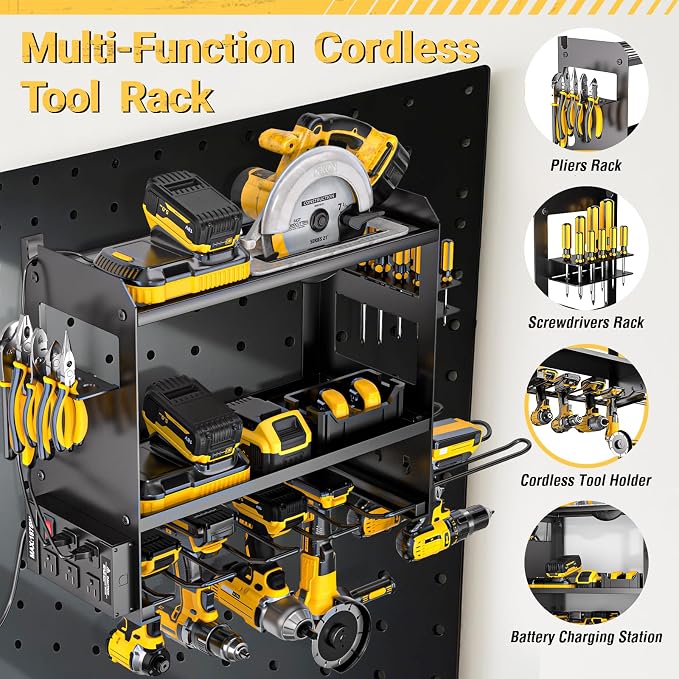 YYR Power Tool Organizer Wall Mount - Image 6