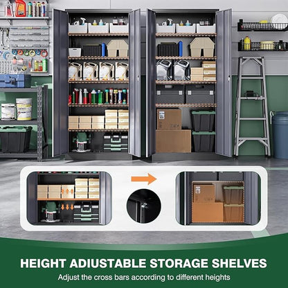 Letaya Metal Garage Storage Cabinets - Image 5