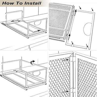 Slide-Out Storage Baskets W9.4"xD11.8"xH6.1" Rustproof Carbon Steel pull out - Image 5