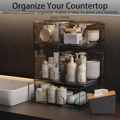 5 Pack Stackable Storage Drawers, Pantry Organization - Image 4