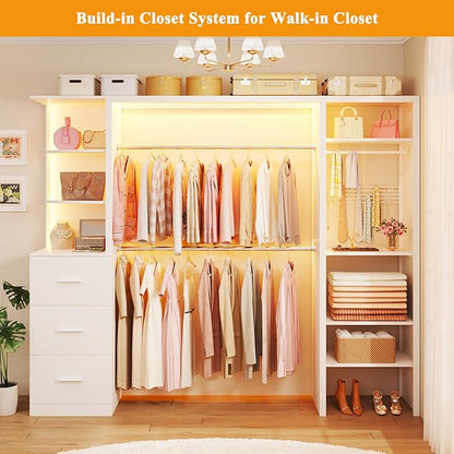 HUAHUU Large Corner Closet System - Image 4
