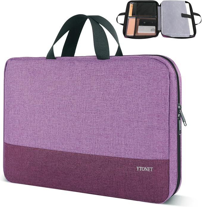 Ytonet Laptop Sleeve Case 15.6 Inch, Slim TSA Laptop Cover by YTONET