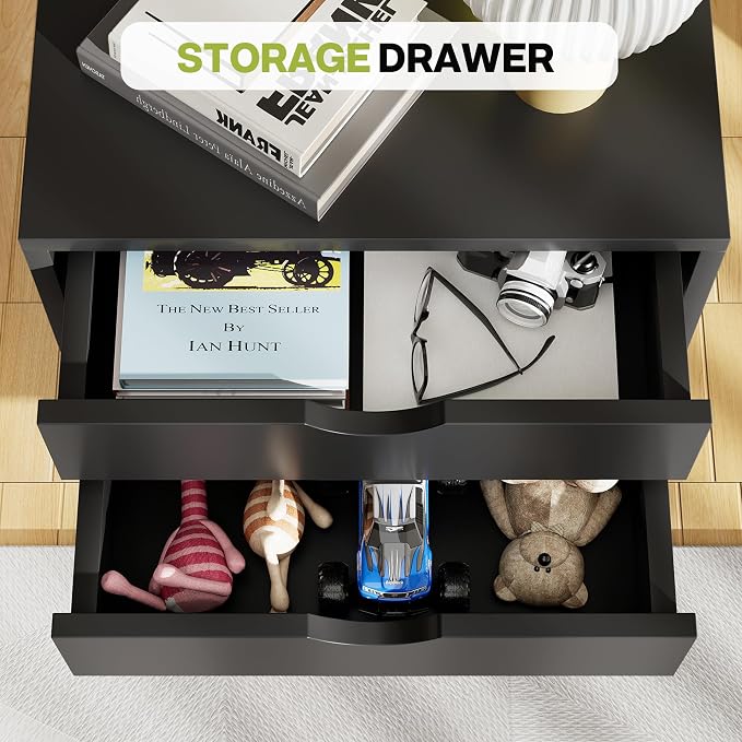 5-Drawer Chest, Office Storage Dresser File Cabinet - Image 5