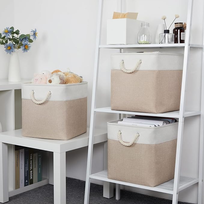 Bidtakay Fabric Storage Baskets - Image 3