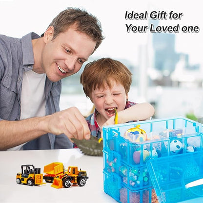 INSCRAFT 7 Layers Stackable Storage Container, 70 Adjustable Compartments - Image 7