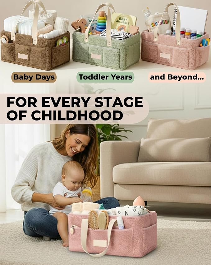 Baby Diaper Caddy Organizer - Image 5
