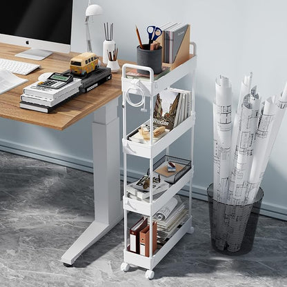 SOLEJAZZ Slim Rolling Storage Cart - Image 5