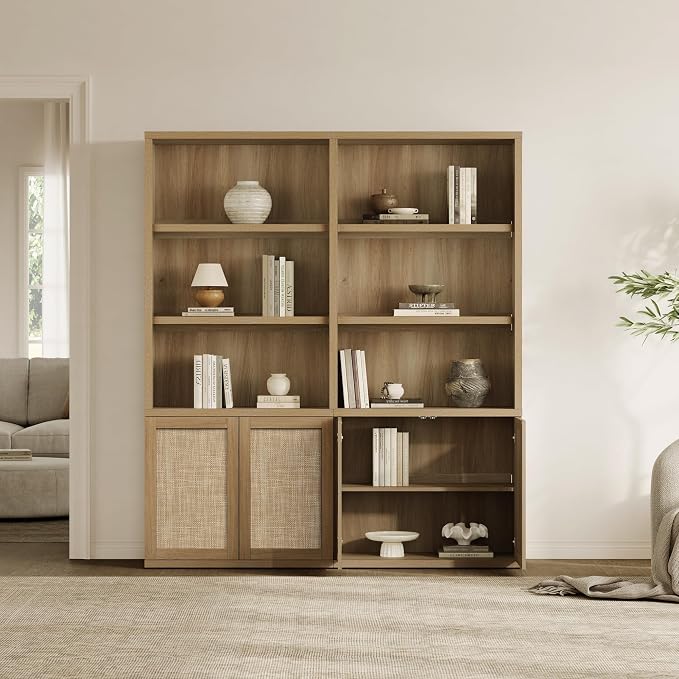 SICOTAS 70.5" Tall Bookshelf - Image 5