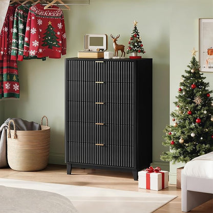 WLIVE Fluted Dresser for Bedroom - Image 2