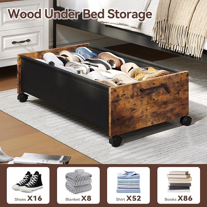 FOUCSSOMEI Under Bed Storage - Image 2