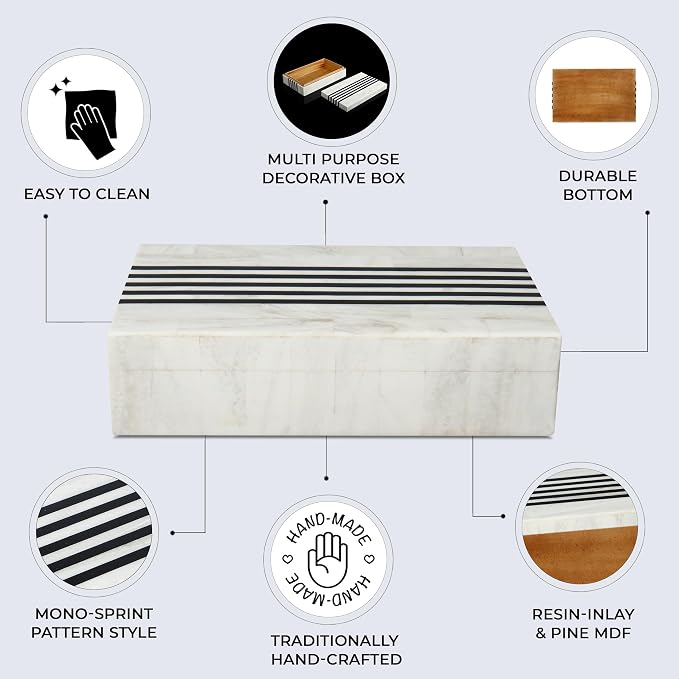 Handicrafts Home Large Decorative Storage Box - Image 3