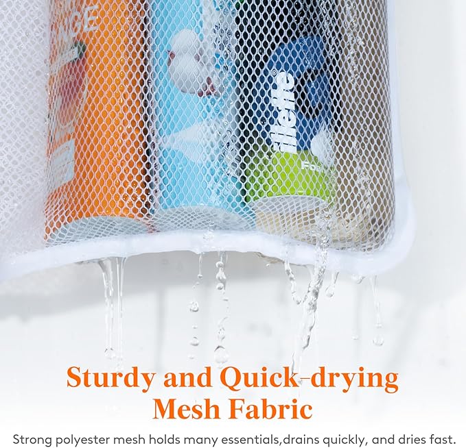 Lifewit Mesh Shower Caddy, 5 Pockets Hanging Shower Organizer - Image 5