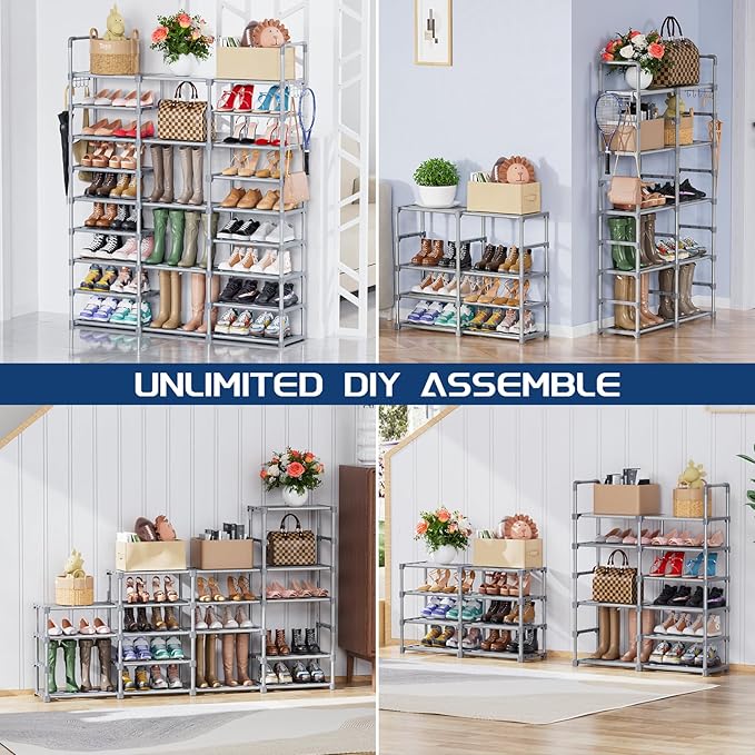 Mavivegue 9 Tiers Tall Shoe Organizer - Image 3