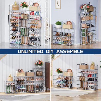 Mavivegue 9 Tiers Tall Shoe Organizer - Image 3