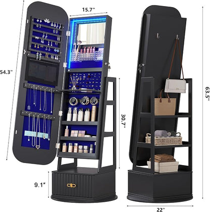 360°Swivel Jewelry Organizer - Image 7