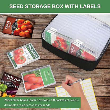 26 Slots Seed Storage Organizer Box - Image 2