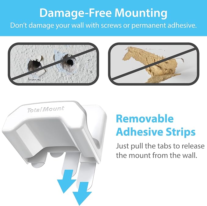 TotalMount Gaming Headset Hanger – Includes Removable Adhesive Strips - Image 3