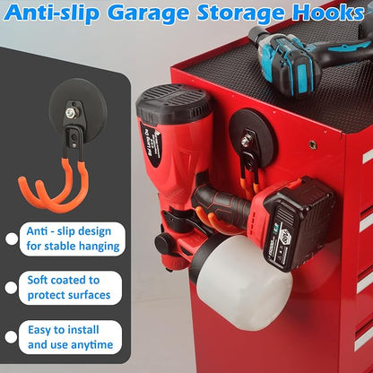 MUTUACTOR New Updated Heavy Duty Magnetic Hooks, 40lbs 2-Pack Super Strong - Image 8
