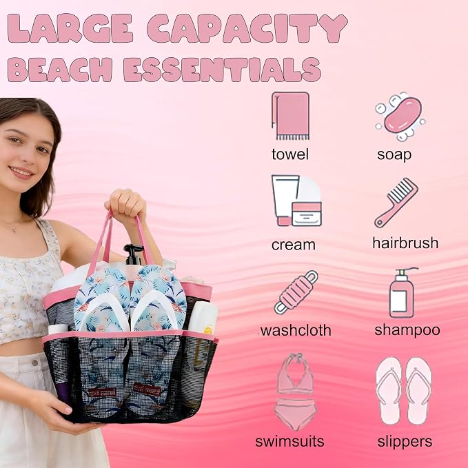 Mesh Shower Caddy Portable - Image 2