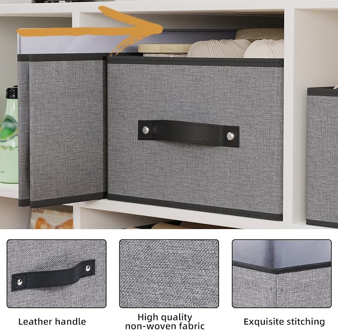Foldable Storage Boxes, Fabric Storage Baskets - Image 7