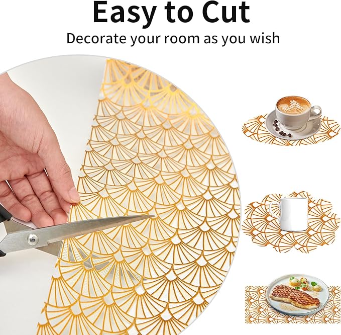 3D Drawer and Shelf Liner for Kitchen Cabinet: 12 in X 20 Ft 3D Waterproof - Image 3