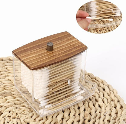 Tbestmax 10oz Qtip Holder Dispenser - Image 5