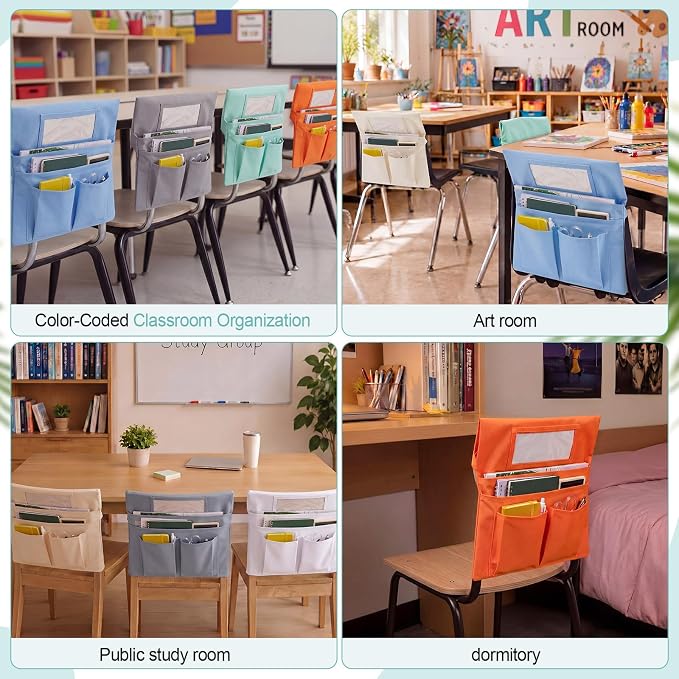 Remagr 24 Pcs Small Chair Pockets - Image 5