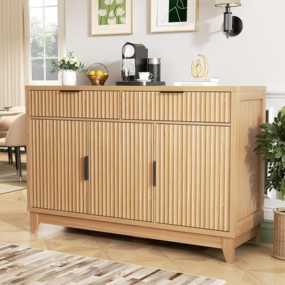 Vabches Modern Sideboard Buffet Cabinet by Vabches