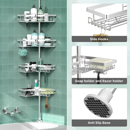 DAOYA Shower Caddy Tension Pole - Image 3