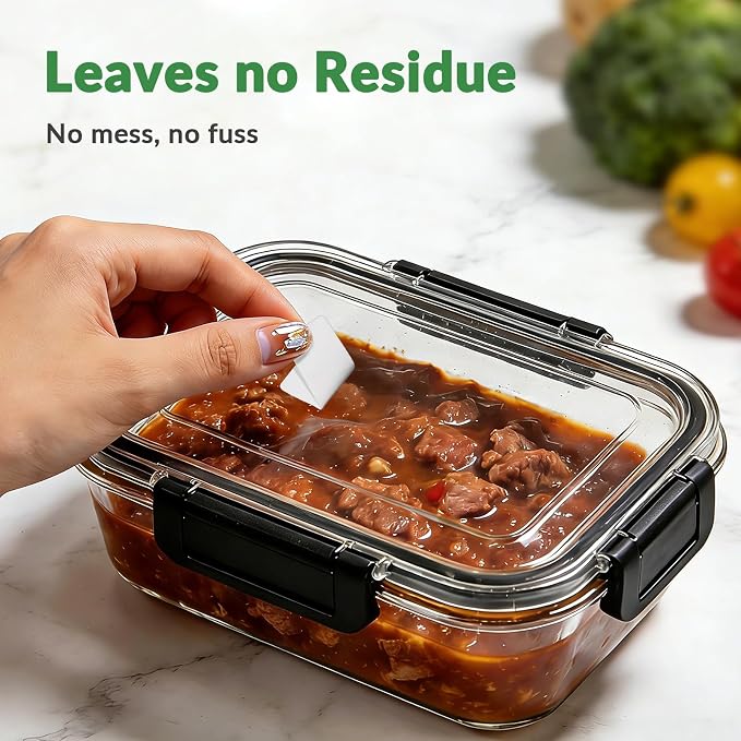 NATURALABEL 1050 PCS Blank Removable Freezer Labels - Image 2