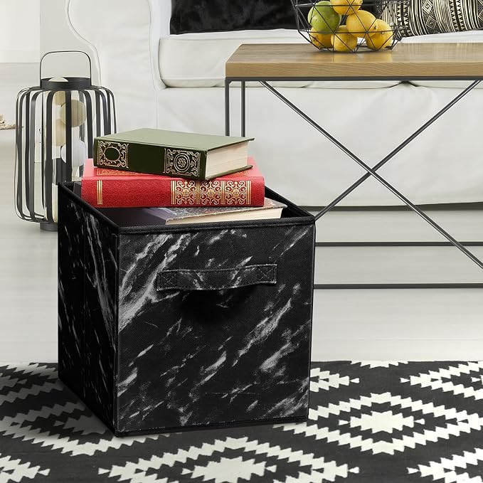 Sorbus Collapsible Fabric Storage Cubes - Image 7