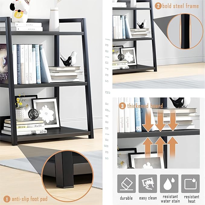 IOTXY 4 Tier Open Bookshelf - Image 6