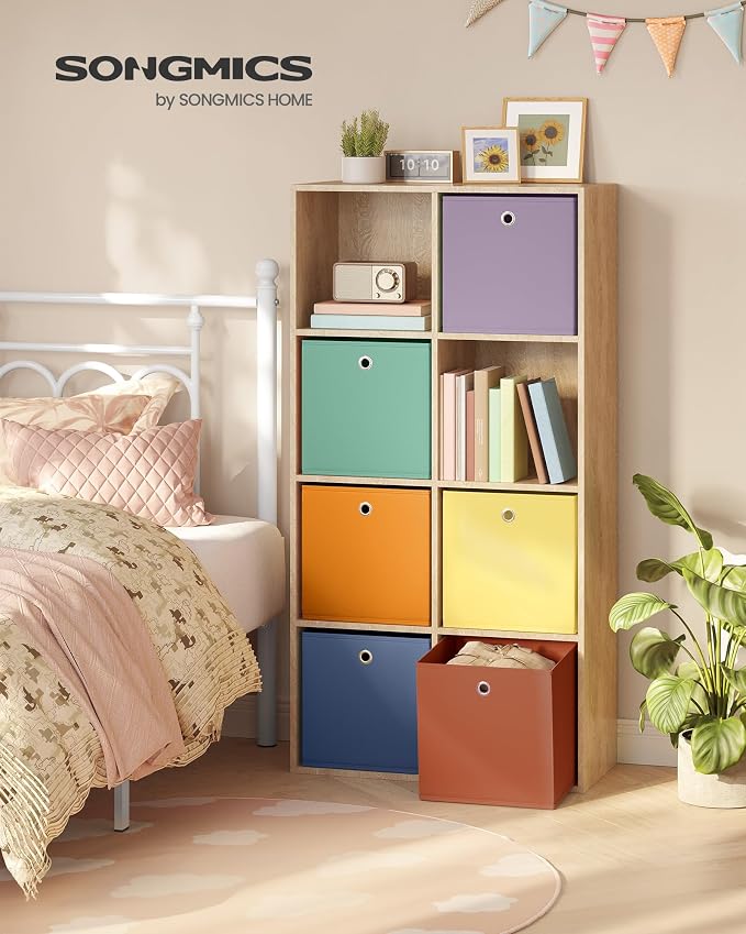 SONGMICS Storage Cubes, Rainbow Storage Bins, URFB233XA10 - Image 2