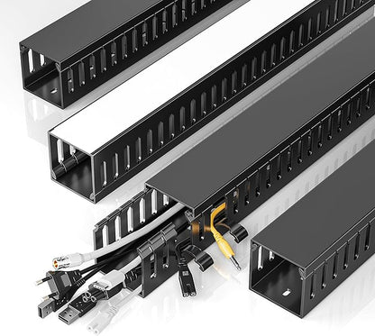 Yecaye 62.8in Cable Raceway, Large Under Desk Cable Management by Yecaye