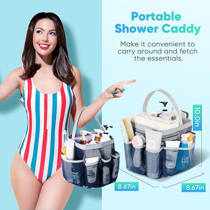 EUDELE Mesh Shower Caddy Portable - Image 4