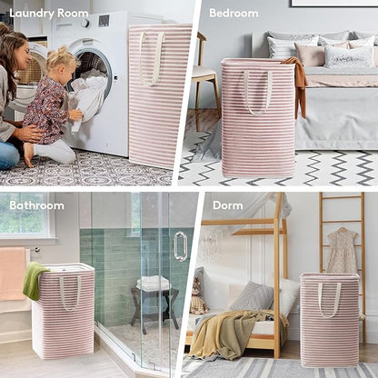 Lifewit 3 Pack Laundry Basket 80L Each, Collapsible Clothes Hamper - Image 7