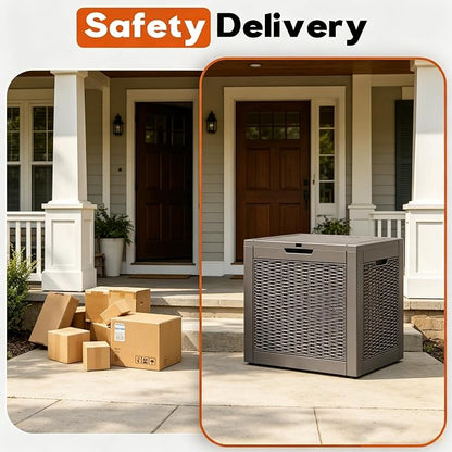 Package Delivery Box for Outside, Outdoor Waterproof Parcel Drop Box - Image 5