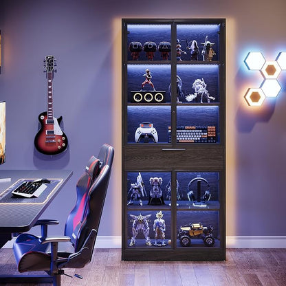 Tribesigns 71-inch Tall Display Cabinet - Image 8