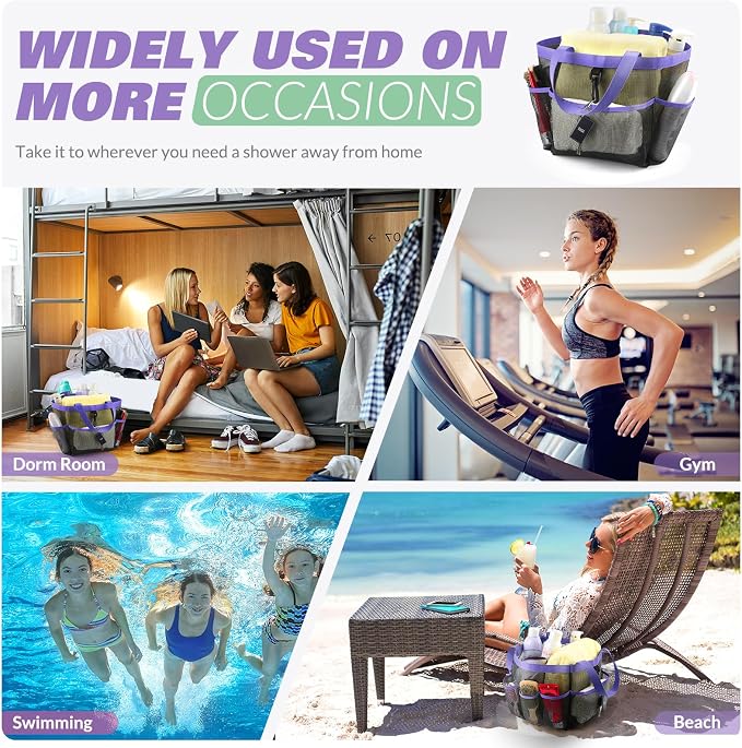 LOYEE Mesh Shower Caddy Portable - Image 7